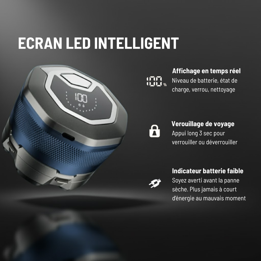 ZEON™ – Rase ton crâne en 90 secondes, sans effort.